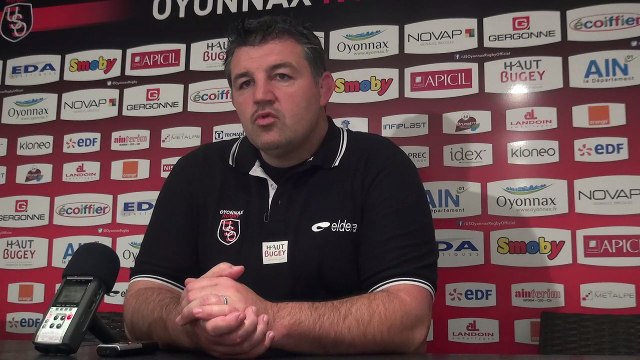 Rugby Top 14 - Olivier Azam réagit après Oyonnax - Racing 92 (2e partie)