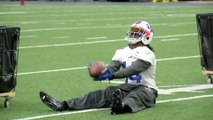 Sammy Watkins Demonstrates Weird Over-the Shoulder Catch Drill