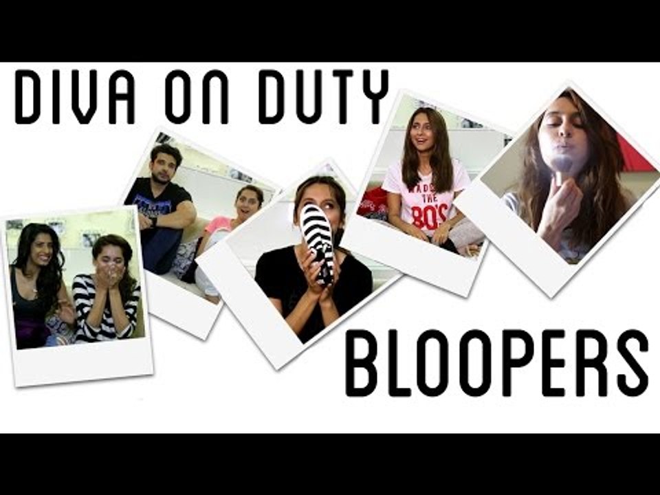 Diva On Duty Bloopers | Anusha Dandekar