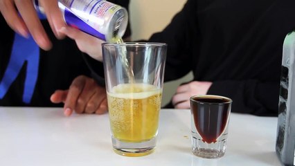 How to make a Jager Bomb Tipsy Bartender