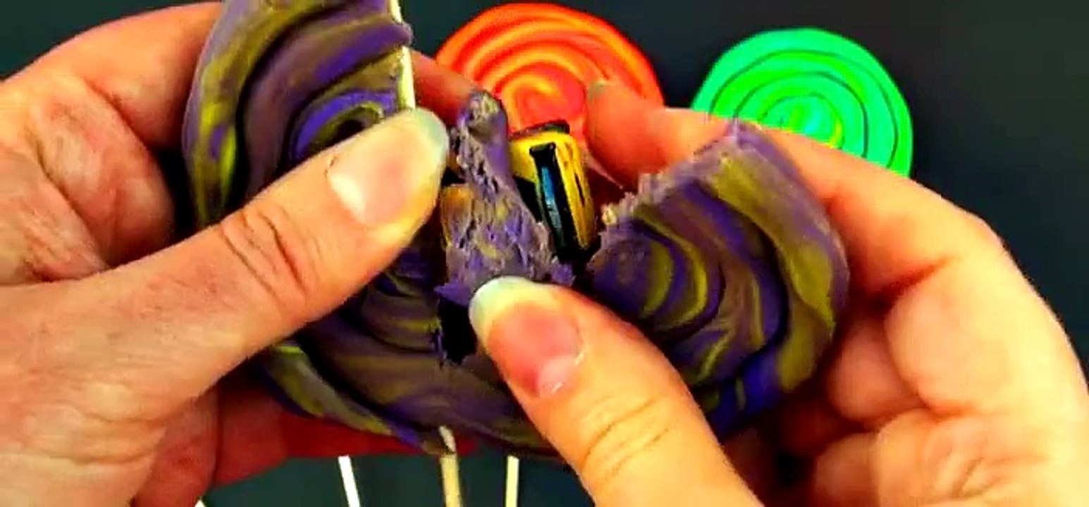 Lollipop Play-Doh Surprise Eggs Thomas Tank Engine Minnie Mouse Cars 2 Toy Story Shopkins FluffyJet [Full Episode]