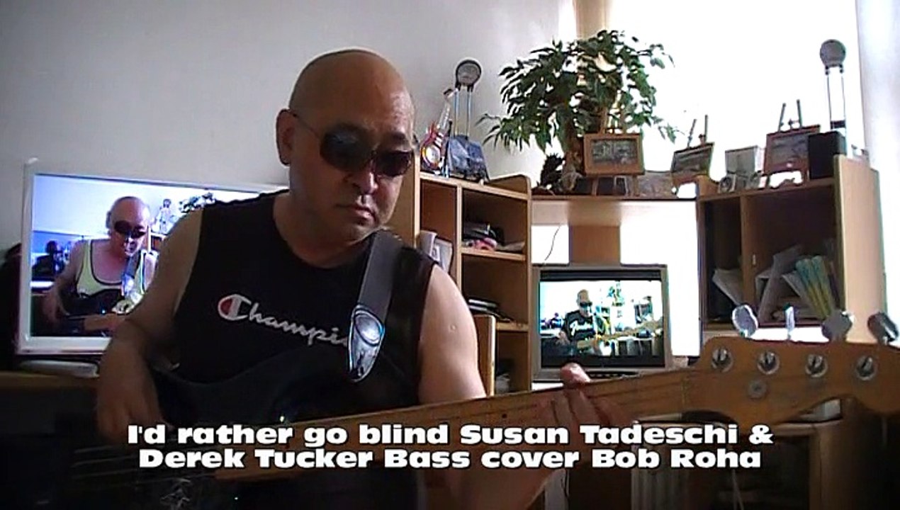 I'd rather go blind Susan Tadeschi & Derek Tucker Bass cover Bob Roha