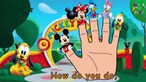 Mickey Mouse Finger Family Nursery Rhymes For Children | Mickey Mouse Daddy Finger Songs