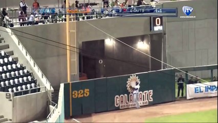 HomeRun de Jose Amador (2) de Naranjeros de Hermosillo