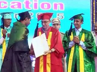 Surat Uka Tarsadia University 3rd Convocation program by Governor Kohli
