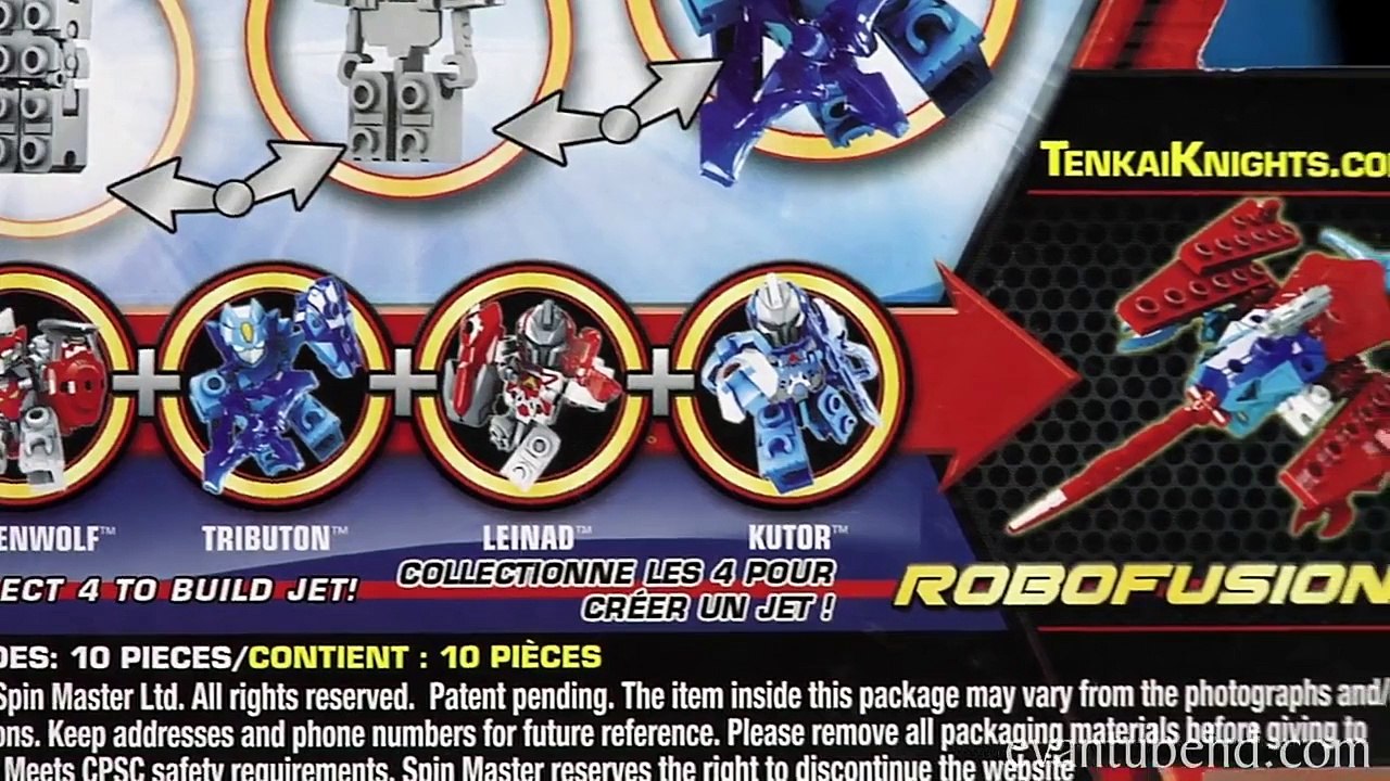 TENKAI KNIGHTS Ionix Mini Figures & Titan Figures! Review & Unboxing