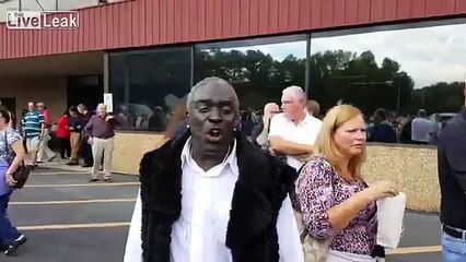 Obama has failed us Black man goes off at a trump rally in Atlanta