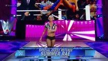 720pHD WWE Smackdown 10/15/15 Rusev vs Dolph Ziggler ( Summer Rae as Special Guest Refeere )