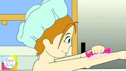 After The Bath I Try Try Try Nursery Rhyme | Kids Animation Rhymes Songs