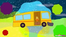 Wheels on the Bus Go Round and Round Nursery Rhyme - Spanish Version (Canciones infantiles)