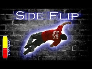 How To Do A Side Flip For Beginners!