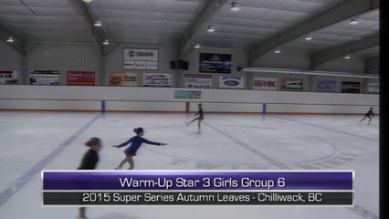 Autumn Leaves 2015 Rink 2- STAR 3 Girls Group 6