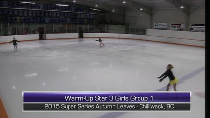 Autumn Leaves 2015 - Rink 2 - STAR 3 Girls Group 1
