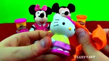 Teletubbies Super Surprise Eggs Play Doh Mickey Mouse Thomas Teletubbies LPS Zombie Kitty
