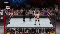 WWE 2K15 roman reigns v neville