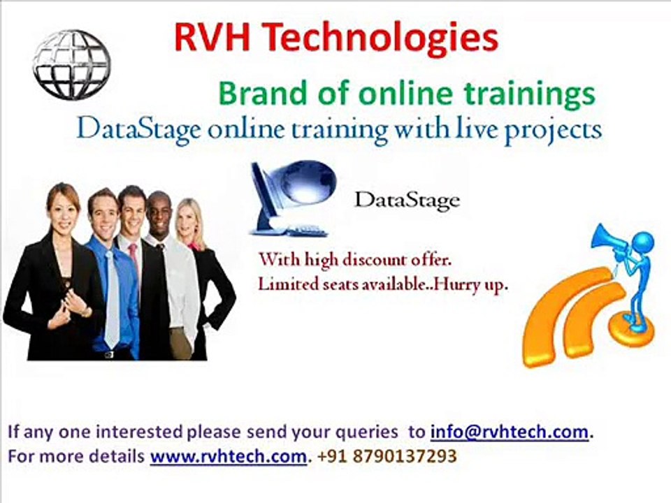 Datastage online training with live project usa canada india low fees