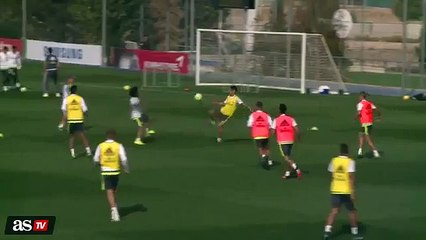 Sergio Ramos calls Arbelo an idiot for missing a tackle at Real Madrid training