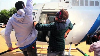 Megastar Chiranjeevi Intro Scene from Bruce Lee Making