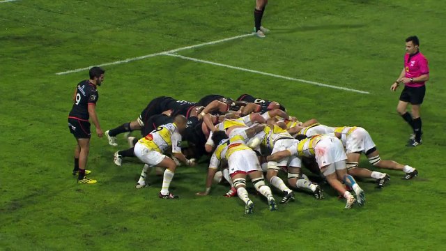 TOP 14 - Toulouse – La Rochelle : 39-22 - ESSAI David Roumieu (ASR) - Saison 2015/2016
