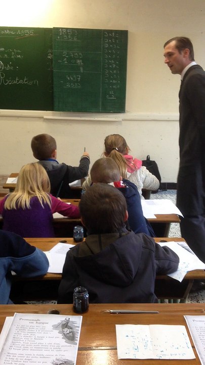 L'école d'autrefois.