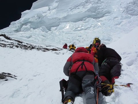 One of the most dangerous mountain in the world - K2 at 8350 meters