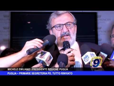 PUGLIA | Primarie segretria Pd, tutto rinviato