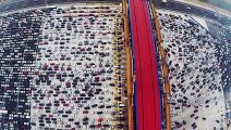 Bir Sanat Eseri Gibi Görünen Dünyanın En Kötü Trafik Sıkışıklığı - İlginç - Garip