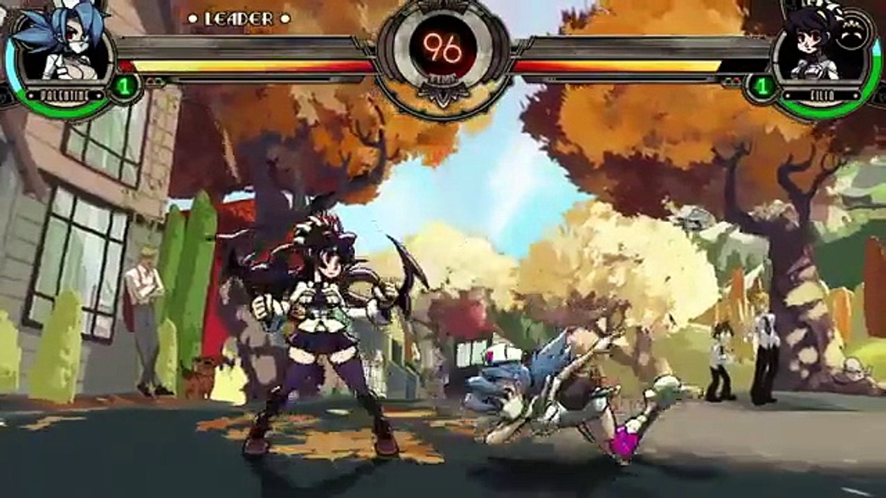Skullgirls проходим сюжетку(boobs)сисечки))