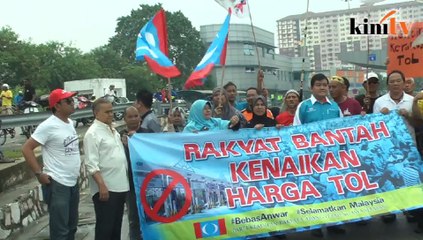 'Tol naik bukan turun, BN mungkir janji'
