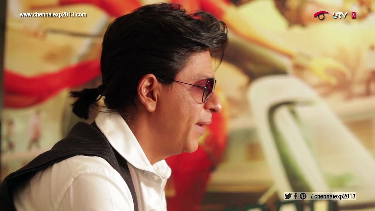 shah rukh khan thanks to his fans...exclusive video..