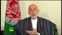 'US bombing harming civilians, not stopping terrorists' – Hamid Karzai