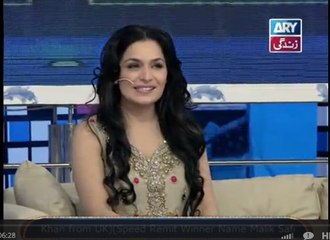 Meera as Guest in Ary Eidi Simple sawal ka jawab nahi de paee