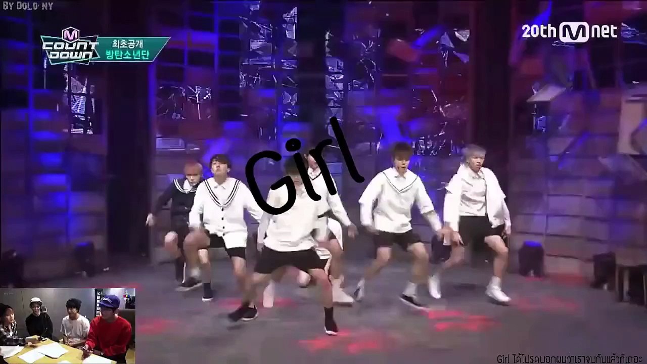 [Thai sub]BTS - I Need U Funny! [Live M Countdown VS Vocal & Rap Line change roles]