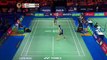Crazy point badminton Lee Chong Wei vs Wei Nan - Denmark Open 2015