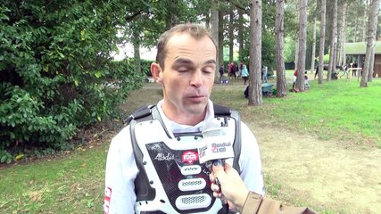 Mondial du Lion 2015, Interview de Stanislas de Zuchowicz (FRA) à l'issue de cross