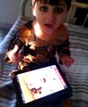 Emaan Is Playing with Tab
