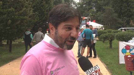 Report TV - Parku i Liqenit “vishet” në rozë 2 ditë mamografi falas e aktivitete