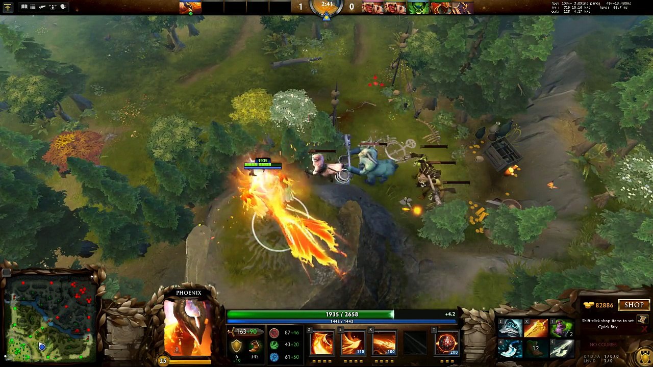 DOTA2-PhoenixGameplay-1