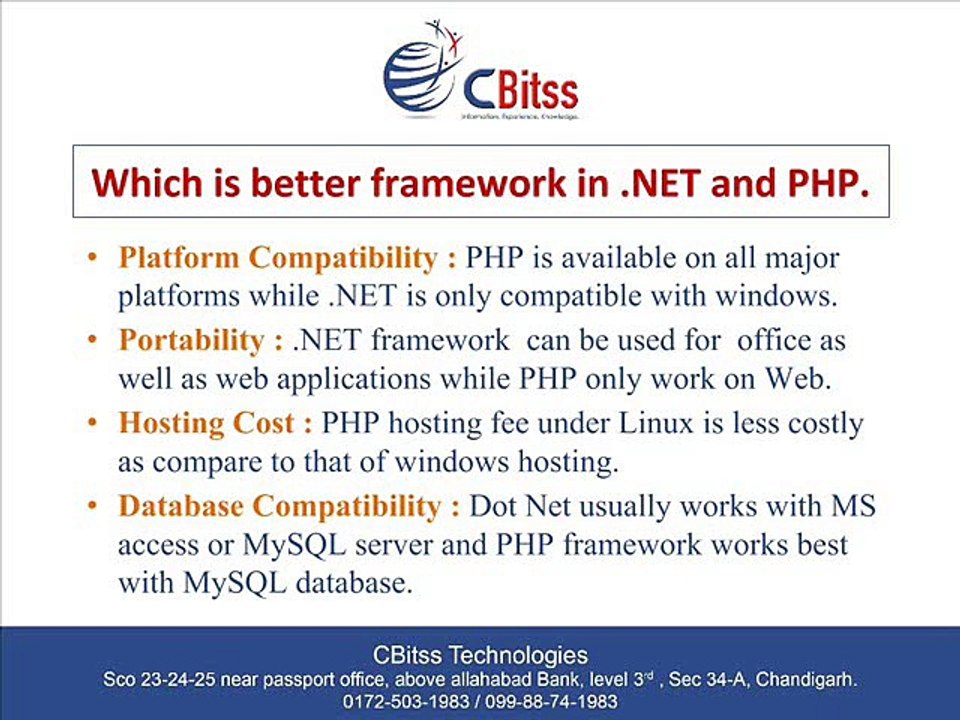 PHP verses .NET