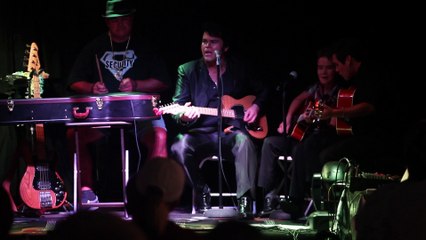 Michael Cullipher, Taylor Rodriguez and Gavin O'Brien sing 'Lawdy Miss Clawdy' Elvis Week 2015