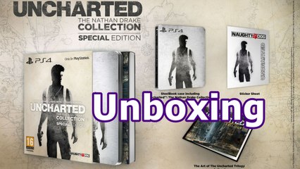 Uncharted The Natan Drake Collection Special Edition Unboxing