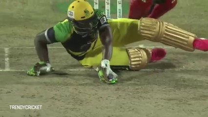 Shahid Afridi Best Bowling To Andre Russell 2015 Cricket Watch Online