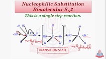 Mechanism of Nucleophilic Substitution Reaction ( Nucleophilic Substitution Biomolecular Sn2 )