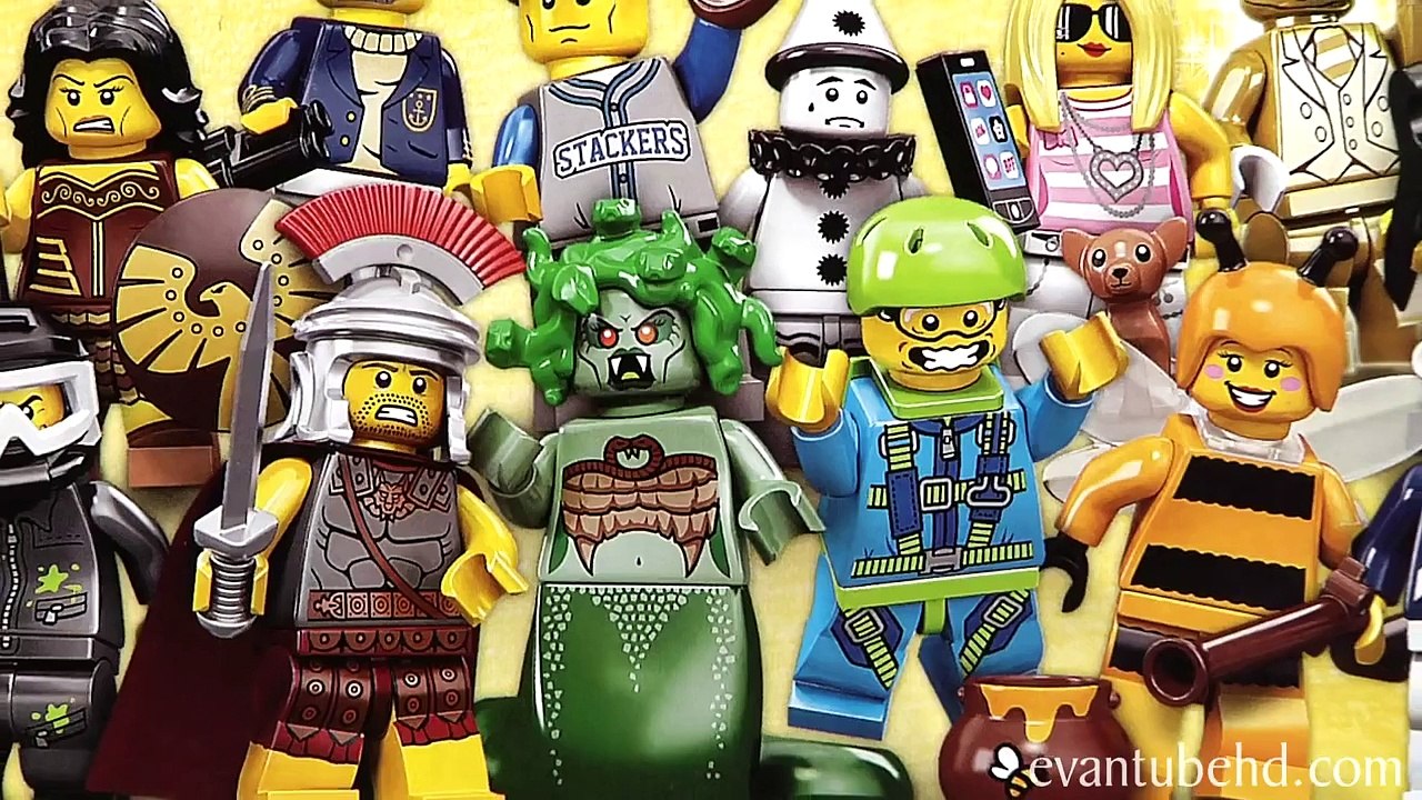 The Hunt for MR. GOLD! EvanTubeHD LEGO Series 10 Minifigure Unboxing ...