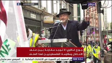 جورج غالاوي: من حق الفلسطينيين أن ينتفضوا ضد الاحتلال