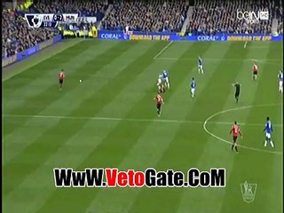 ."أندير هيريرا"يتقدم بالهدف الثانى للمان يونايتد فى ايفرتون