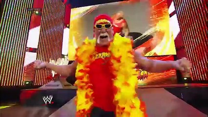 The immortal Hulk Hogan returns to Monday Night Raw_ Raw, Feb. 24, 2015
