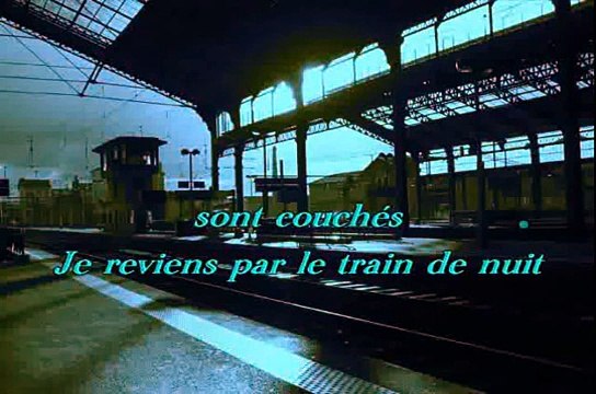 Christophe Les mots bleus karaoké Joseph BULLA