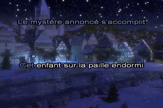 Chant de Noël Douce nuit sainte nuit karaoké Joseph BULLA