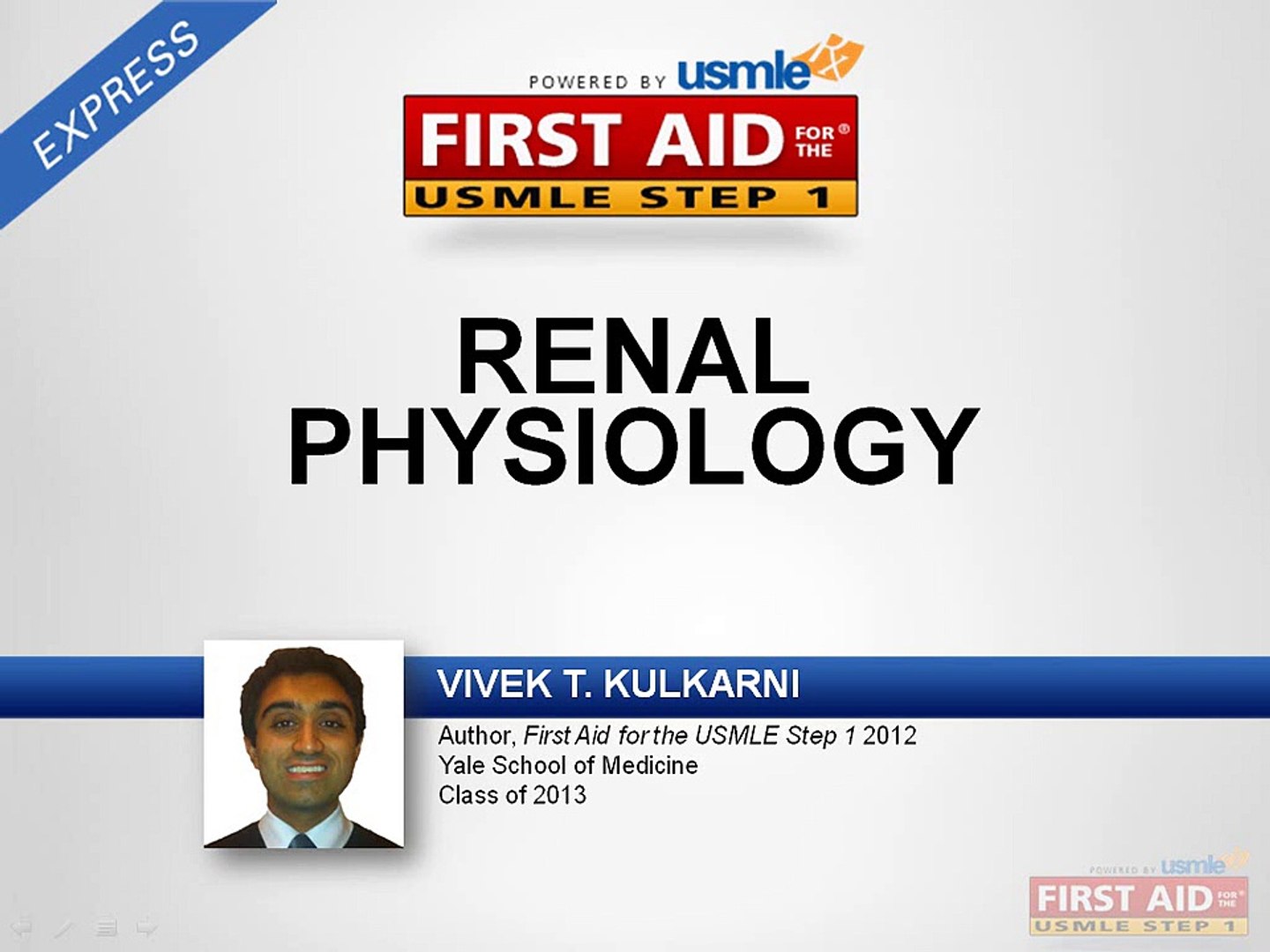 ⁣Renal Physiology Part 1